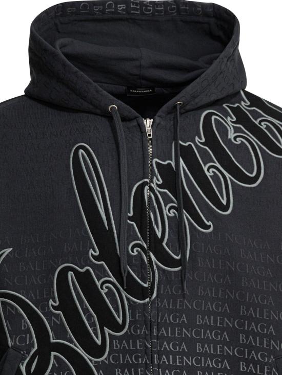 26SS 발렌시아가 후드 티셔츠 850338TTVN86552 - BALENCIAGA