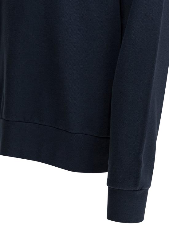 26SS 폴로 랄프로렌 긴팔 티셔츠 로고가 있는 크루넥 스웨트셔츠 (블루) - POLO RALPH LAUREN