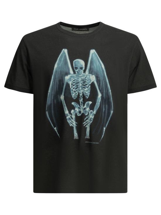 26SS 아워레가시 뉴 박스 티셔츠 폴른 엔젤 프린트 M2266NFFALLENANGEL