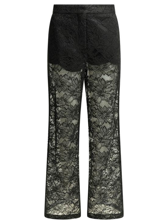 26SS 막스마라 스포츠막스 스트레이트 팬츠 2612781012600SPXAFOSO002 Black