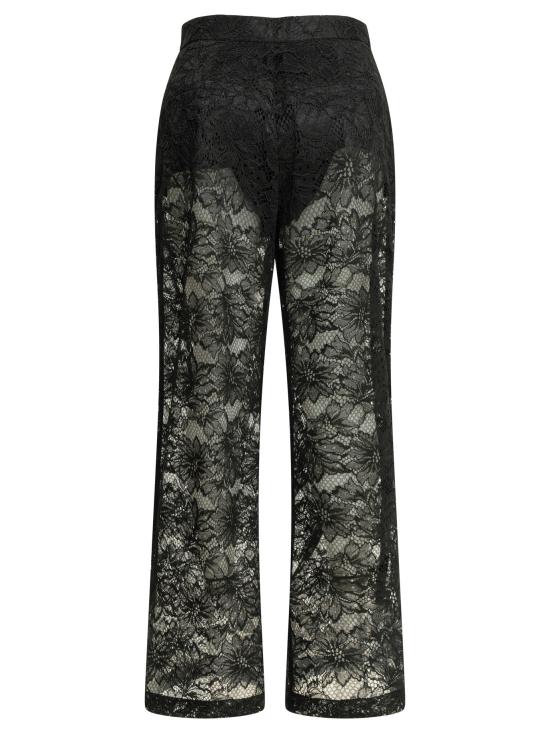 26SS 막스마라 스포츠막스 스트레이트 팬츠 2612781012600SPXAFOSO002 Black - SPORTMAX