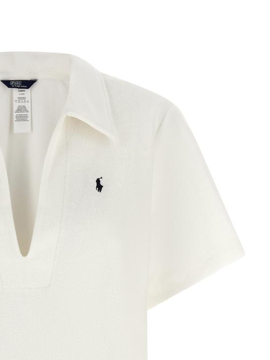 26SS 폴로 랄프로렌 미디 원피스 21554572WHITE - POLO RALPH LAUREN