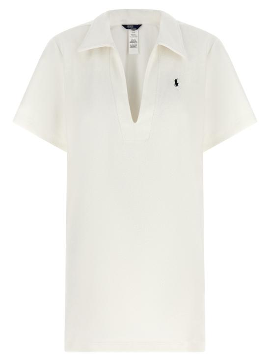 26SS 폴로 랄프로렌 미디 원피스 21554572WHITE
