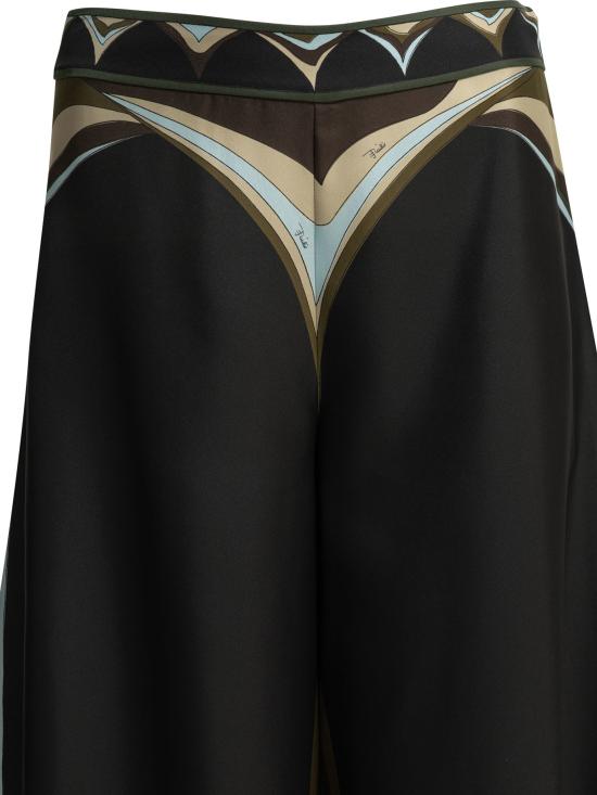 26SS 푸찌 팔라초 팬츠 6HRT036H872072 Black - PUCCI