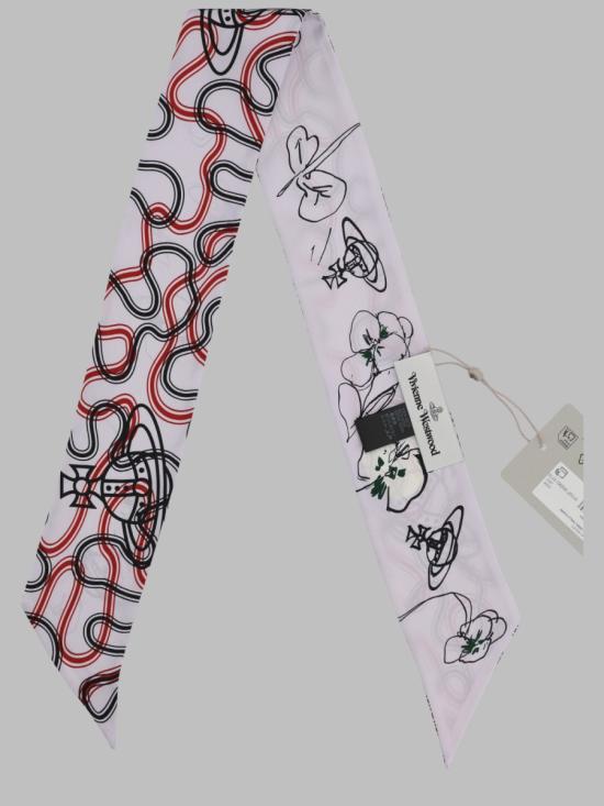 26FW 비비안웨스트우드 머플러/스카프 8103014Y W01FTJ402 LILAC - VIVIENNE WESTWOOD