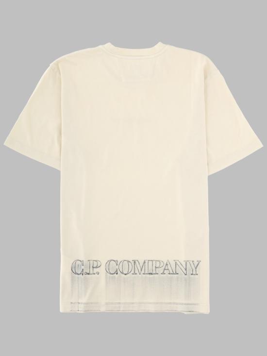 26FW 씨피 컴퍼니 반팔 티셔츠 20CMTS292A 005431G114 BEIGE - C.P. COMPANY