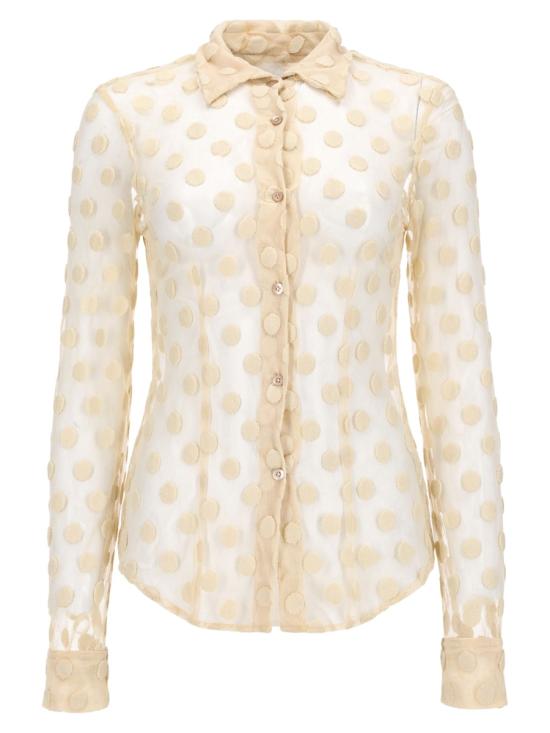 26SS 드리스 반 노튼 블라우스/셔츠 010766 3291005 IVORY
