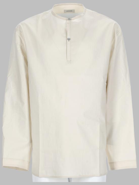 26FW 르메르 긴팔 셔츠 OT0013 LF1500WH048 IVORY