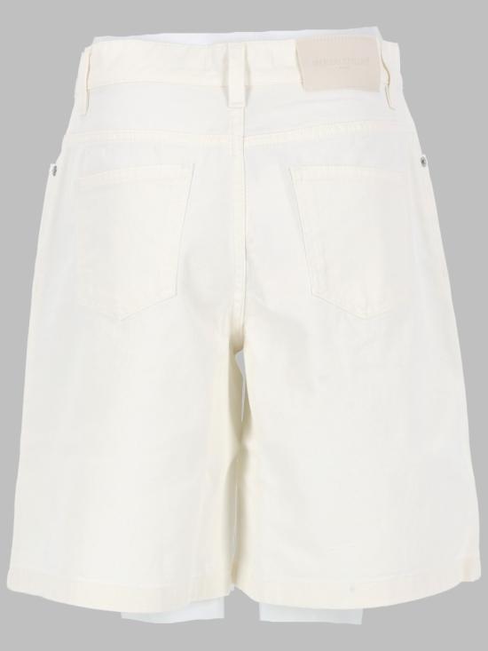26FW 메종키츠네 숏팬츠 QW01401WD4024 0443 WHITE - MAISON KITSUNE