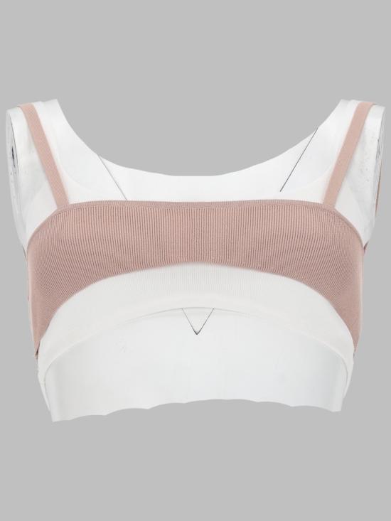 26SS 디젤 M-젤다 레이어드 브라 탑 A20831 0WICK7AW PINK