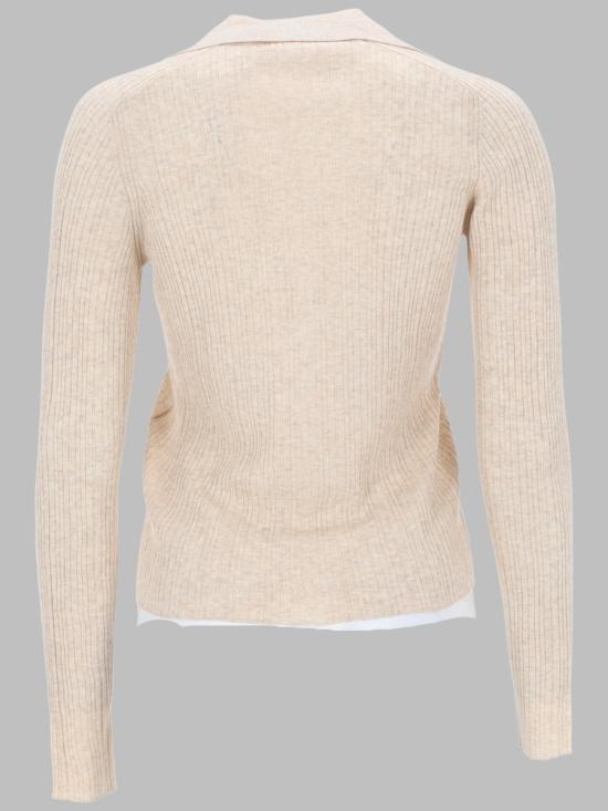 26FW 메종키츠네 스웨터 QW00501KT1195 H218 BEIGE - MAISON KITSUNE