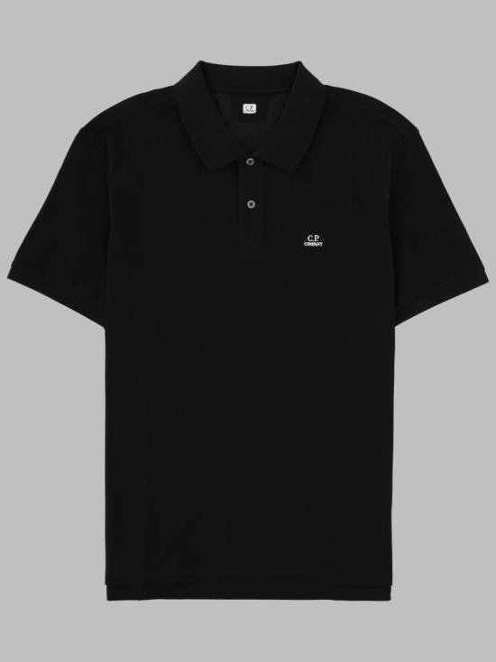 26SS 씨피 컴퍼니 스트레치 피케 숏슬리브 RCCMPL721A 005263W999 BLACK