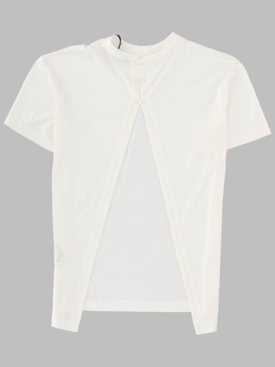 26FW 자크뮈스 Ventadou 페이퍼 저지 탑 TSW00589AJ0 0254100 WHITE