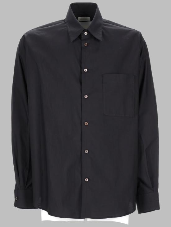 26SS 르메르 긴팔 셔츠 SH1236 LF1500BK998 CHARCOAL