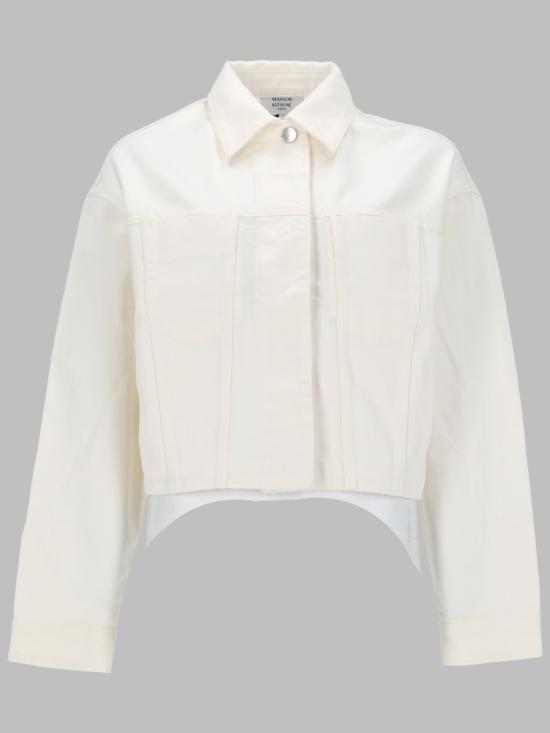 26FW 메종키츠네 자켓 QW02102WD4024 0443 WHITE