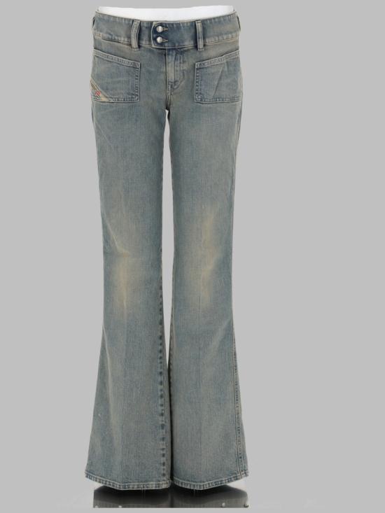 26SS 디젤 D 허쉬 부츠컷 진 A13820 09N3301 DENIM