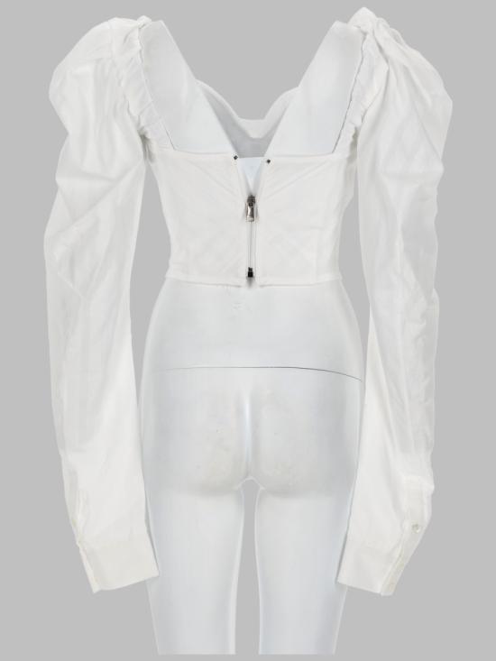 26FW 비비안웨스트우드 선데이 코르셋 탑 선데이 코르셋 탑 1503003G W01ETA211 WHITE - VIVIENNE WESTWOOD