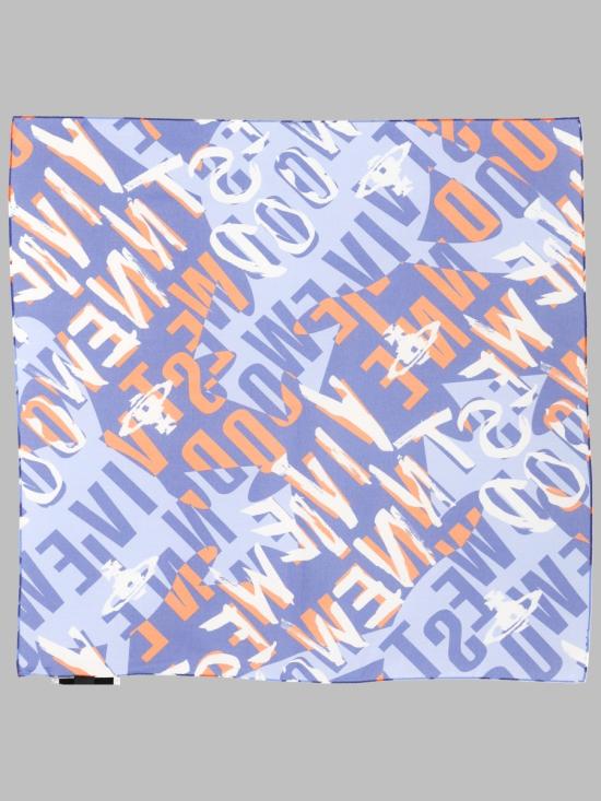 26FW 비비안웨스트우드 머플러/스카프 81030159 W01HHK401 BLUE - VIVIENNE WESTWOOD