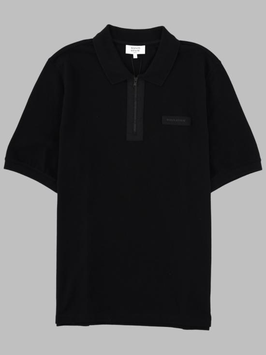 26FW 메종키츠네 폴로 티셔츠 QM00207KP0002 P199 BLACK