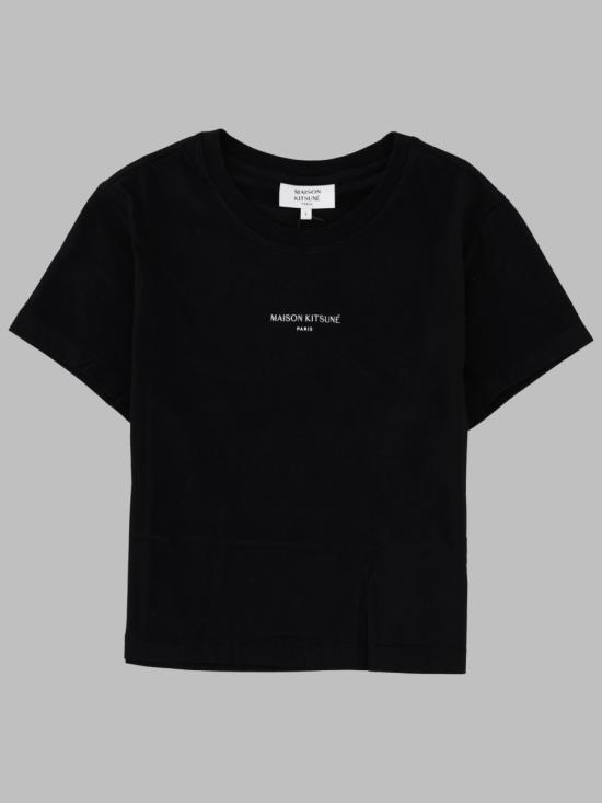 26FW 메종키츠네 탑 QW00100KJ7026 P199 BLACK