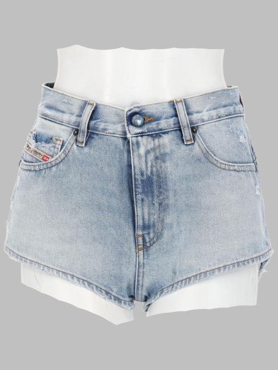 26SS 디젤 숏팬츠 A03557 007DM01 DENIM