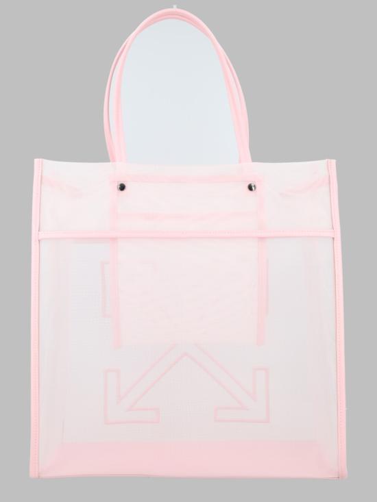 26FW 오프화이트 토트백 OWNA23F S26FAB0013C3C PINK - OFF WHITE