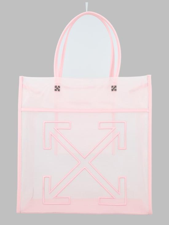 26FW 오프화이트 토트백 OWNA23F S26FAB0013C3C PINK
