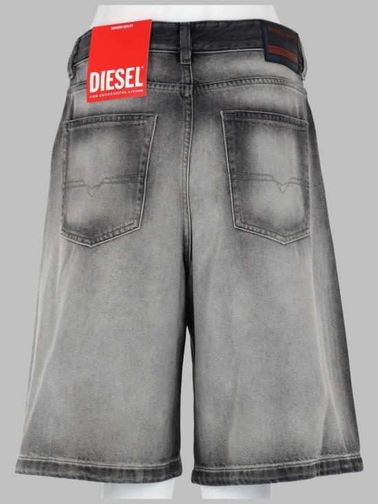 26SS 디젤 드-사이어-쇼트-Fsi 쇼츠 인 소프트 스켈레톤 데님 A23836 09P2802 GREY - DIESEL