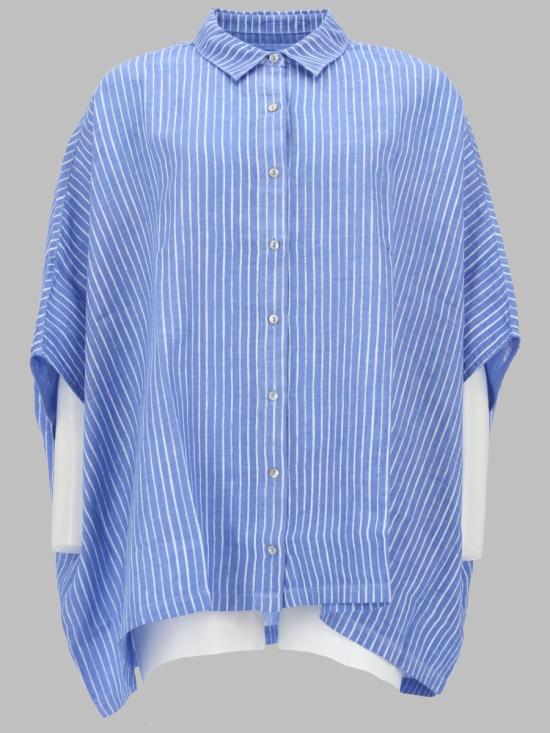 26SS 120 리노 블라우스/셔츠 33ALIW1PLA 000G470S00023 AZURE