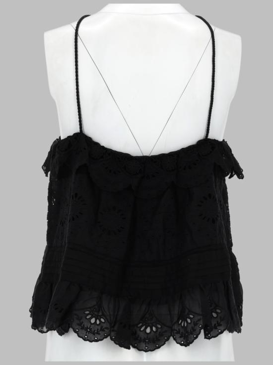 26SS 이자벨마랑에뚜왈 탑 HT0769FA D1J05E01BK BLACK - ISABEL MARANT ETOILE