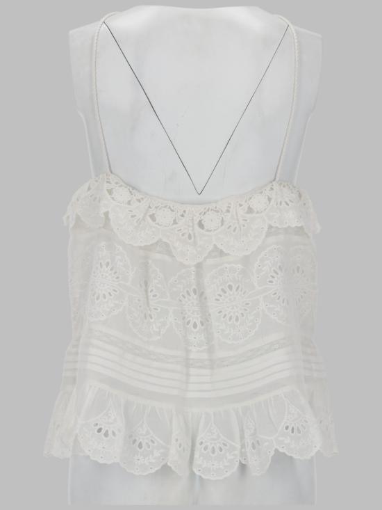 26SS 이자벨마랑에뚜왈 탑 HT0769FA D1J05E20WH WHITE - ISABEL MARANT ETOILE