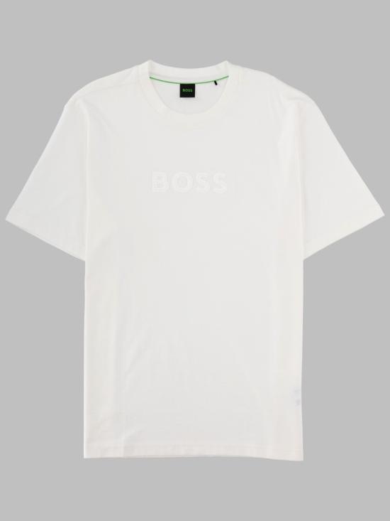 26FW 보스 반팔 티셔츠 50559361 10274735100 WHITE
