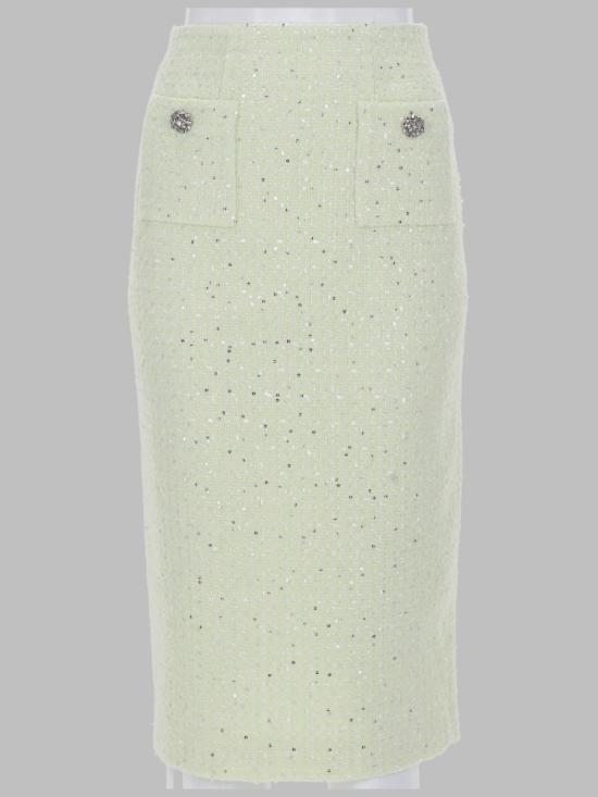 26SS 셀프 포트레이트 스커트 SS26 026MSK G GREEN