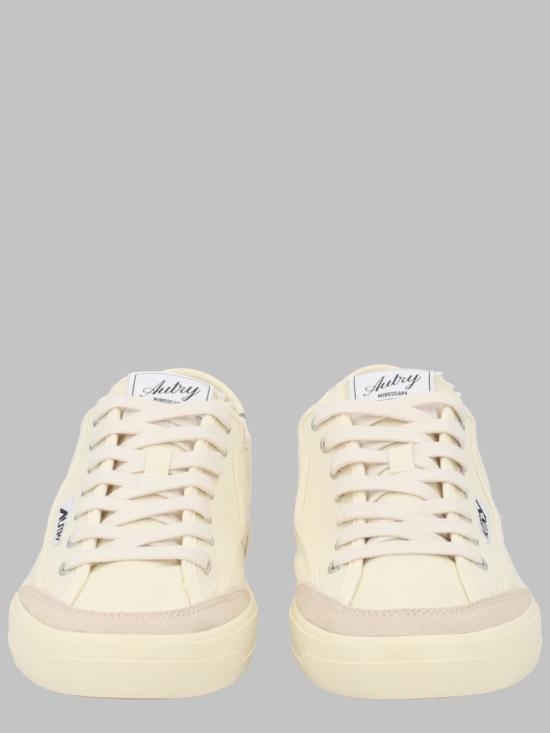 26FW 오트리 WINDSCAPE 로우 스니커즈 캔버스 SCLM CU02 BEIGE