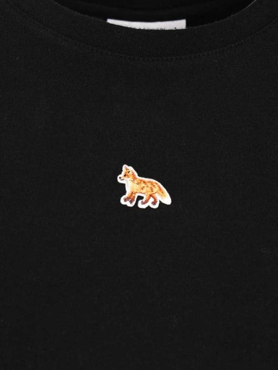  메종키츠네 베이비 폭스 베이비 티셔츠 PW00111KJ7026P199 Black - MAISON KITSUNE