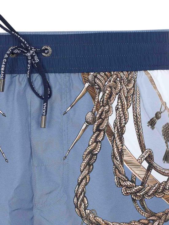 26SS 돌체앤가바나 스윔팬츠 M4E48TON0CGHT5XB Blue - DOLCE & GABBANA