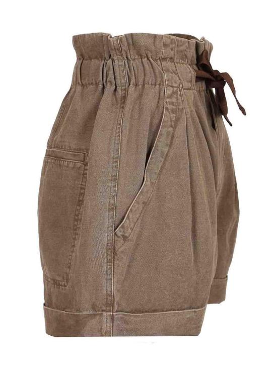 26SS 이자벨마랑에뚜왈 숏팬츠 26PSH0256FAD1G04E50DZ Brown - ISABEL MARANT ETOILE