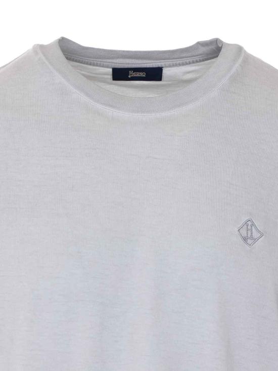 26SS 에르노 반팔 티셔츠 JG000272U521309403 Grey - HERNO