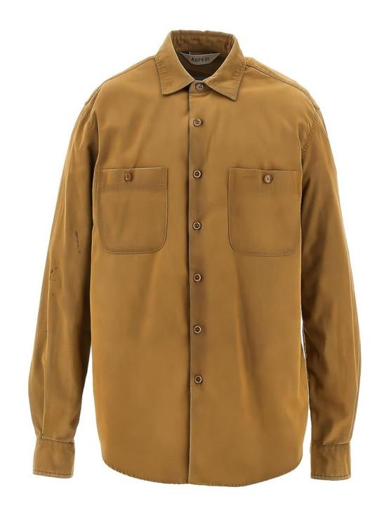 26SS 아스페시 긴팔 셔츠 AEC1D00910236 Brown