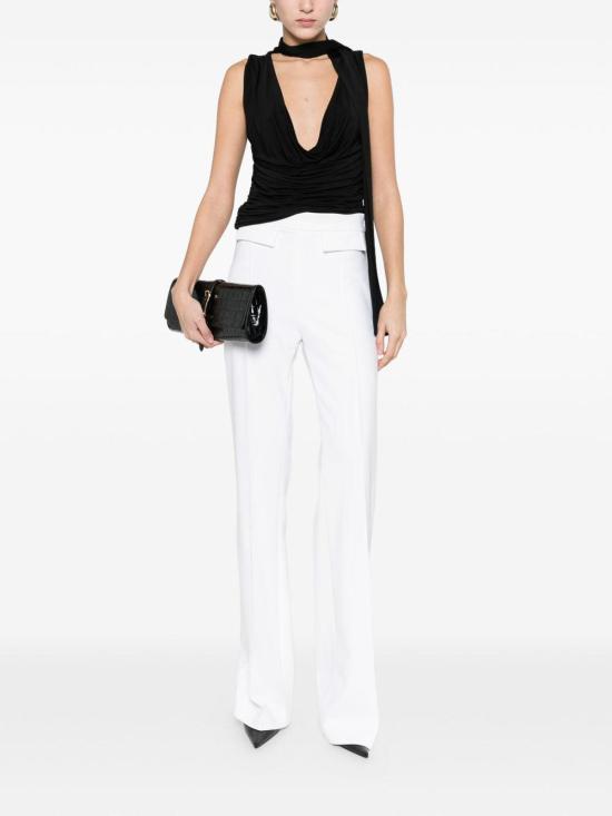 26SS 엘리자베타프랜치 스트레이트 팬츠 PA17161E2360AVORIO White - ELISABETTA FRANCHI