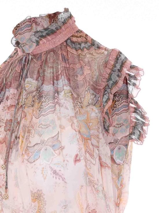 26SS 짐머만 미디 원피스 7280DS262PKP Nude Neutrals - ZIMMERMANN