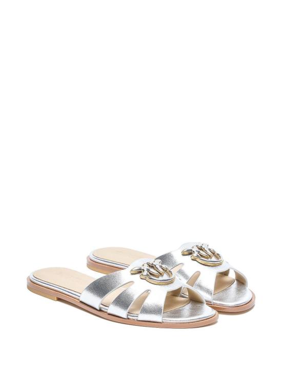 26SS 핑코 뮬/슬리퍼 SD0463P049ZZFMILLY04 Silver - PINKO