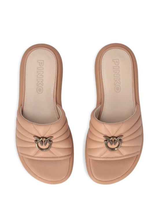 26SS 핑코 뮬/슬리퍼 SD0525P003Q61FIONA03 Beige - PINKO