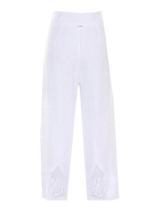 26SS 트윈셋 스트레이트 팬츠 261TT218400001 White - TWINSET