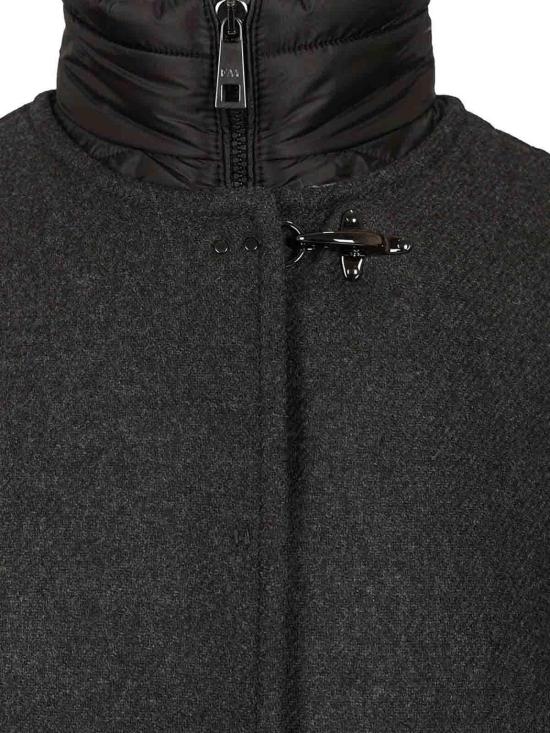 25FW 페이 케이프 NAW16513270XMLB801B801 Grey - FAY