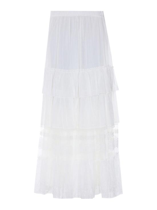 26SS 아니예 바이 롱 스커트 18515802477 White