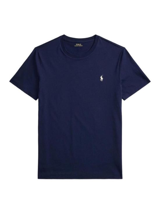 26SS 폴로 랄프로렌 포니로고 자수 반팔 티셔츠 710671438525 Blue