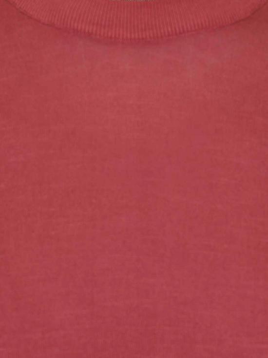 26SS 페델리 반팔 티셔츠 MU0D801416 Dark Red - FEDELI