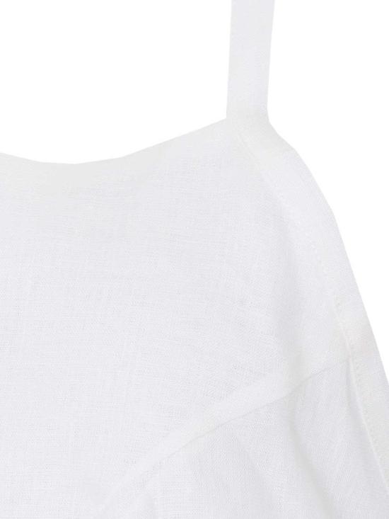 26SS 엘레 민소매 티셔츠 0067BIANCO White - ELEH