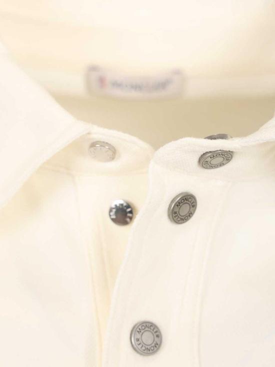 26SS 몽클레어 폴로 티셔츠 L10918A0002989BEC050 White - MONCLER